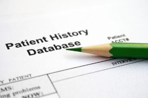 Patient history forms